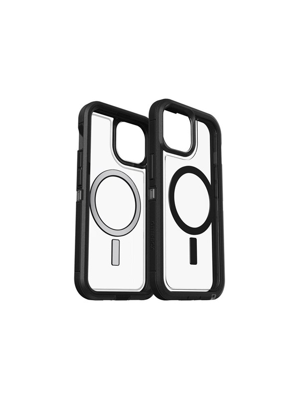 OtterBox Defender XT Case - Geschikt voor Apple iPhone 15 - MagSafe - Transparant - Zwart