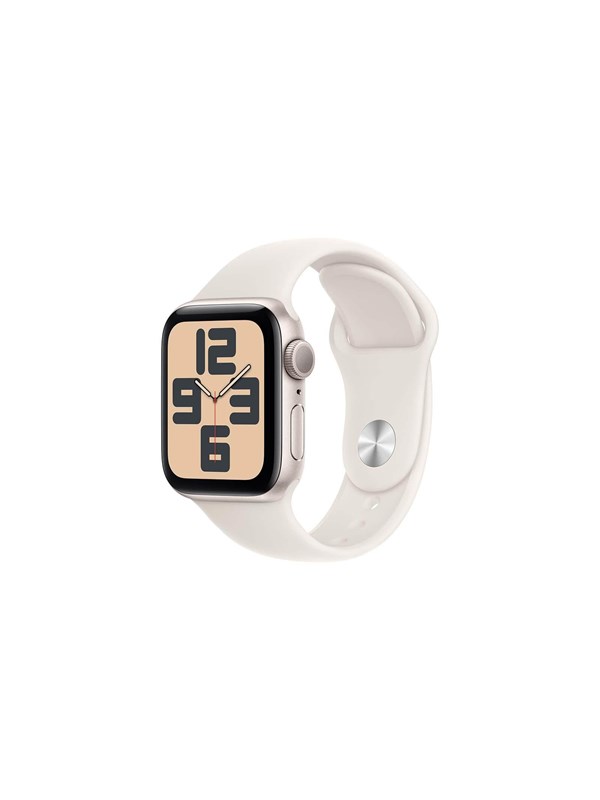 Apple Watch SE GPS 40mm - Starlight Aluminium Case with Starlight Sport Band - S/M