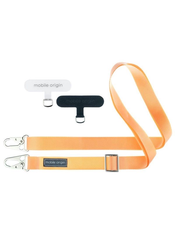 Mobile Origin Lanyard tape 25mm - Peach Fuzz - 84 - 165cm
