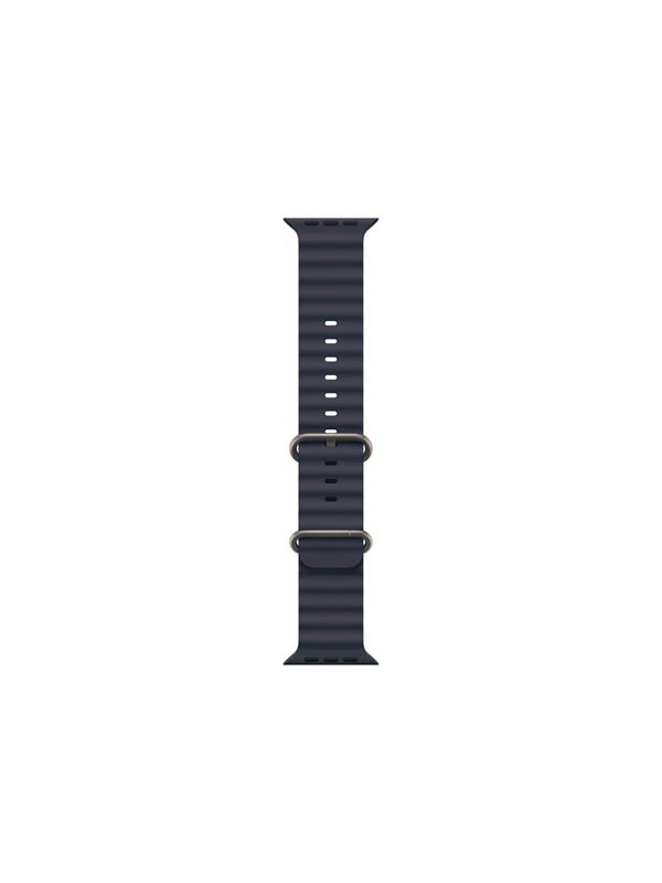 Apple 49mm Navy Ocean Band - Titanium Finish
