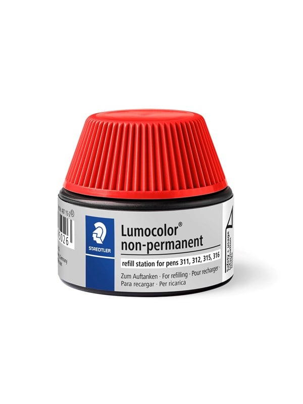 Filzstiftmine Staedtler Lumocolor non-permanent 15ml rot