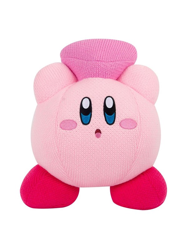 Tomy Kirby: Kirby met Heart Nuiguru-Knit Knuffel - 9cm