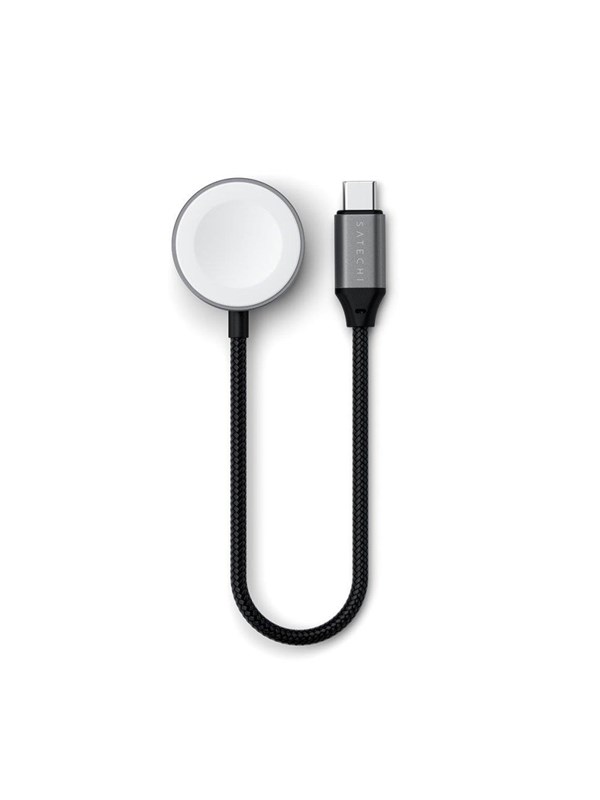 Satechi USB-C Fast Charging Cable for Apple Watch - Grijs