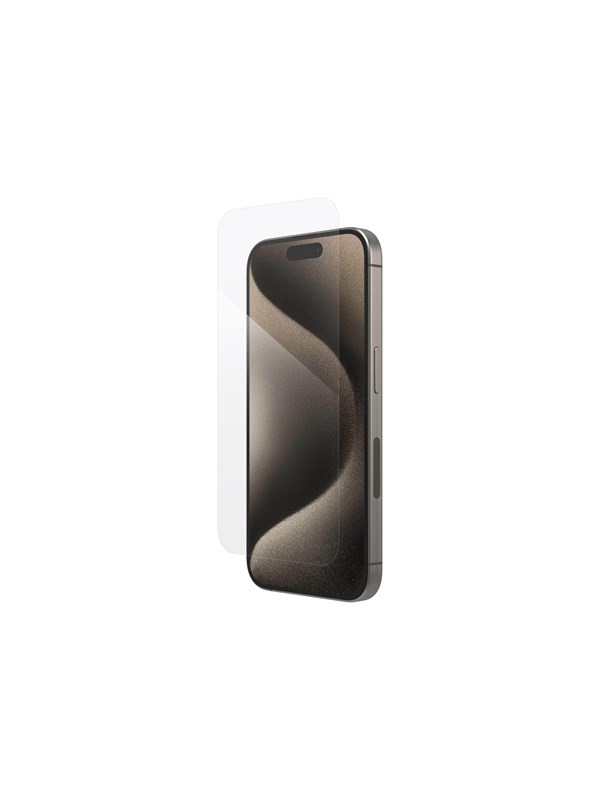 ZAGG Screen Protector Geschikt voor Apple iPhone 15 Pro - InvisibleShield Glass XTR - D3O - Blue Light Filter - Tempered Glass - Gemakkelijke Installatie