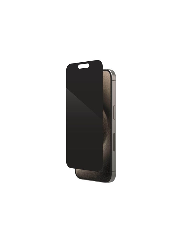 ZAGG InvisibleShield Glass Elite Privacy for Apple iPhone 15 Pro