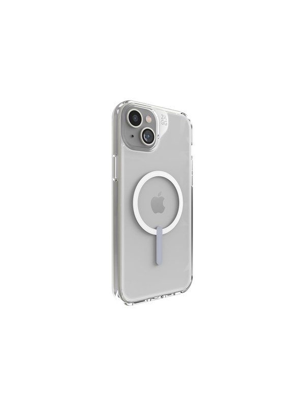 ZAGG Crystal Palace Snap hoesje geschikt voor iPhone 14 Plus & iPhone 15 Plus - Transparant