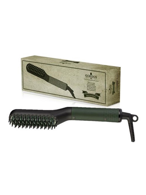 Gordon Stijltang borstel Beard Straightener grøn B113