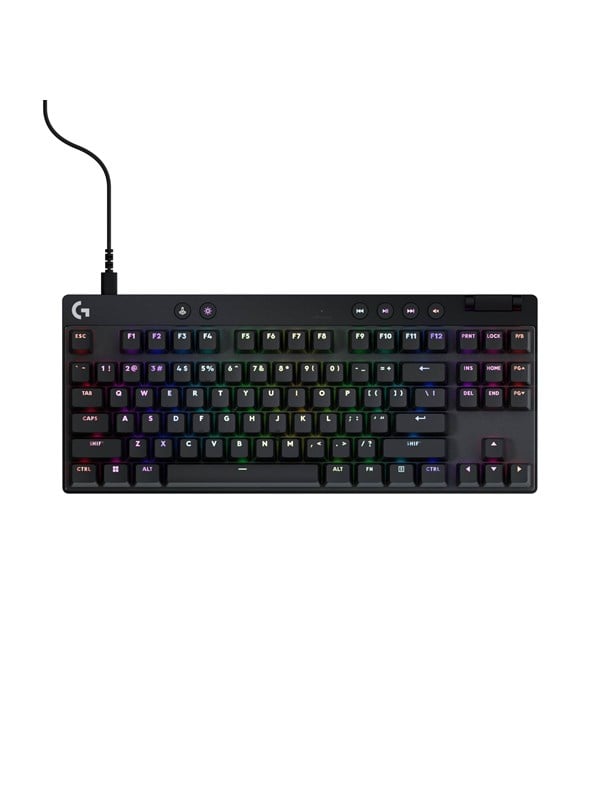 Logitech G PRO X TKL - Linear - Linear - Gaming toetsenbord - Frans - Zwart
