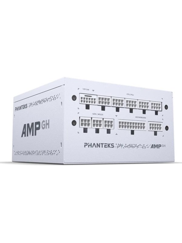 Phanteks AMP GH 750W Voeding - 750 Watt - 120 mm - ATX 3.1 - 80 Plus 80 PLUS Gold