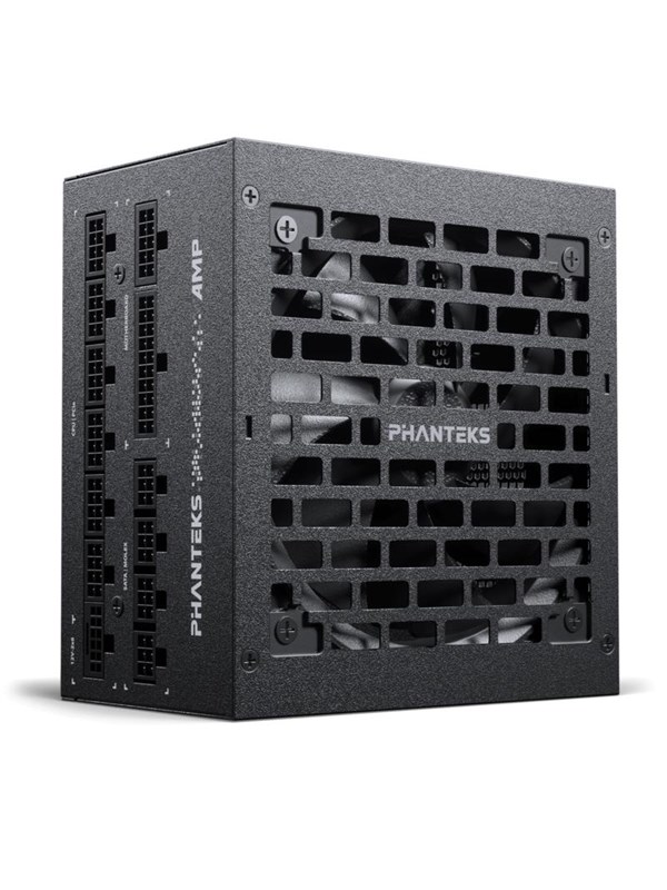Phanteks AMP GH 1000W Black Voeding - 1000 Watt - 120 mm - ATX 3.1 - 80 Plus 80 PLUS Platinum