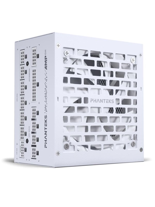 Phanteks AMP GH 1000W White Voeding - 1000 Watt - 120 mm - ATX 3.1 - 80 Plus 80 PLUS Gold