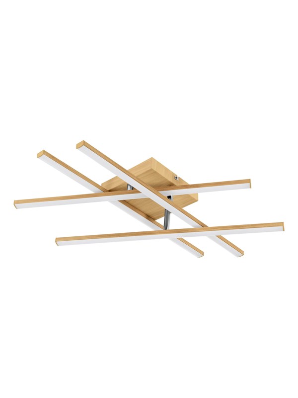 EGLO LASANA 4 wall/ceiling lamp 3000K light brown