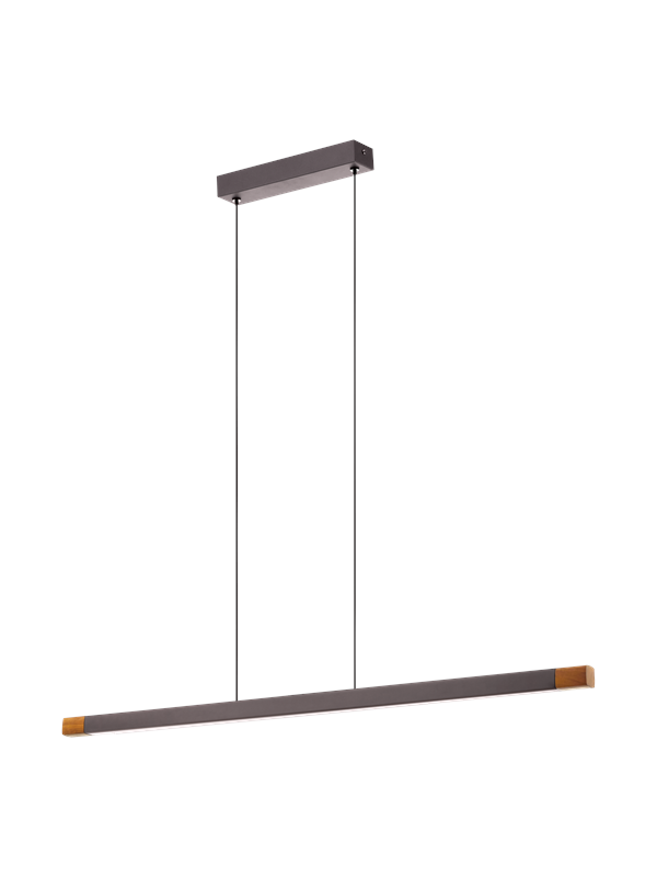 EGLO LISCIANA long table pendant 875 mm grey
