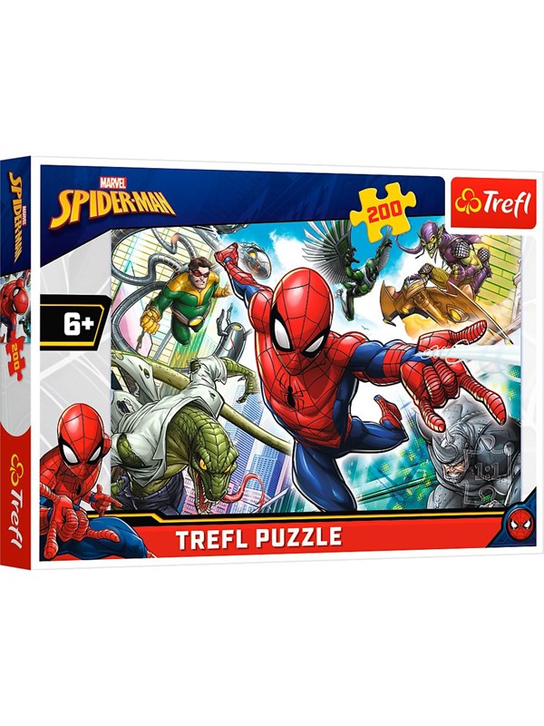 Trefl Puzzle - Spider-man - Born to be a superhero (200 pieces) Vloer