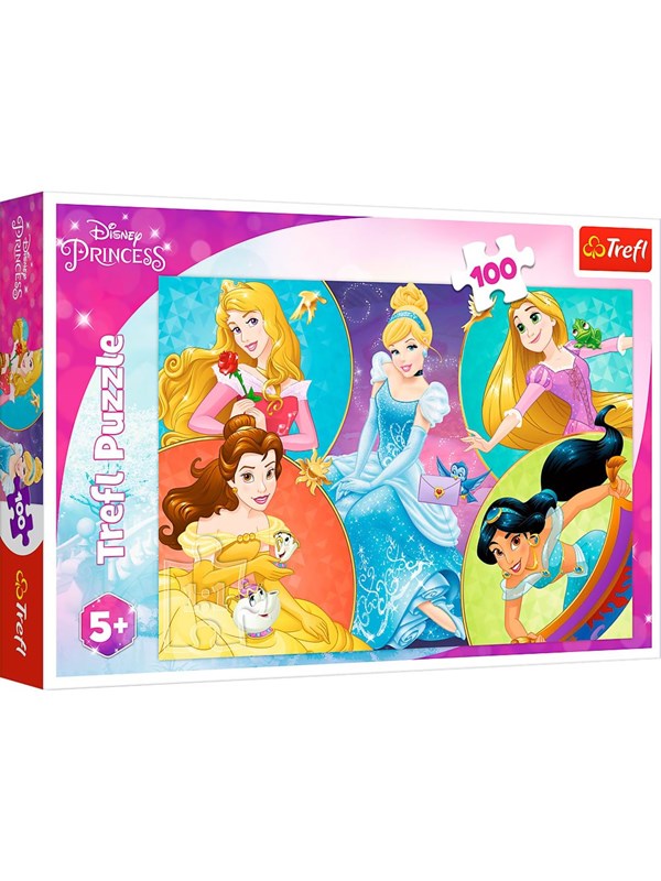 Trefl Puzzle - Princess - Meet sweet Princesses (100 pieces) 2D Puzzels