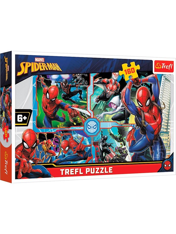 Trefl Puzzle - Spider-man - Spider- Man to the rescue (160 pieces)