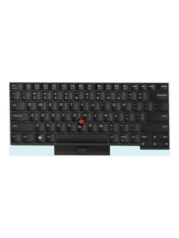 Lenovo - notebook replacement keyboard - with Trackpoint UltraNav - AZERTY - French - black Input Device - Notebook replacement keyboard - Frans - Zwart