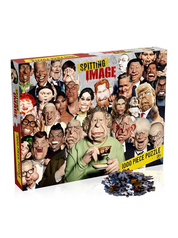 Winning Moves Puzzle - Spitting Image (1000 pieces) Vloer