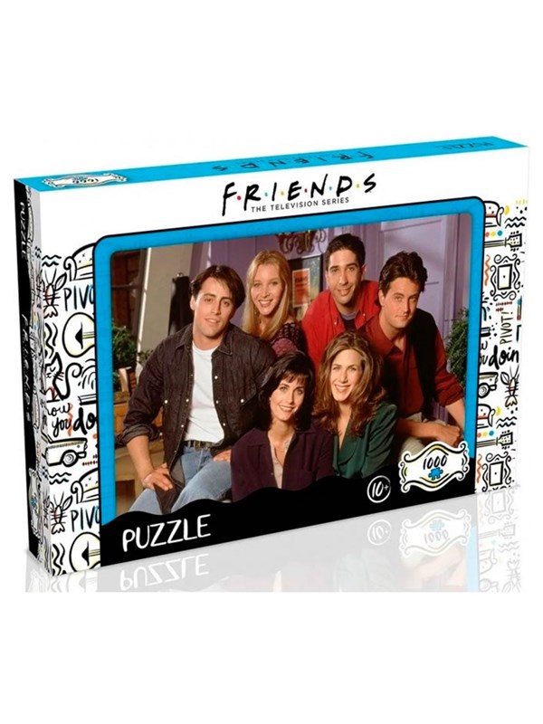 Winning Moves Puzzle - Friends Apartment (1000 pieces) Vloer