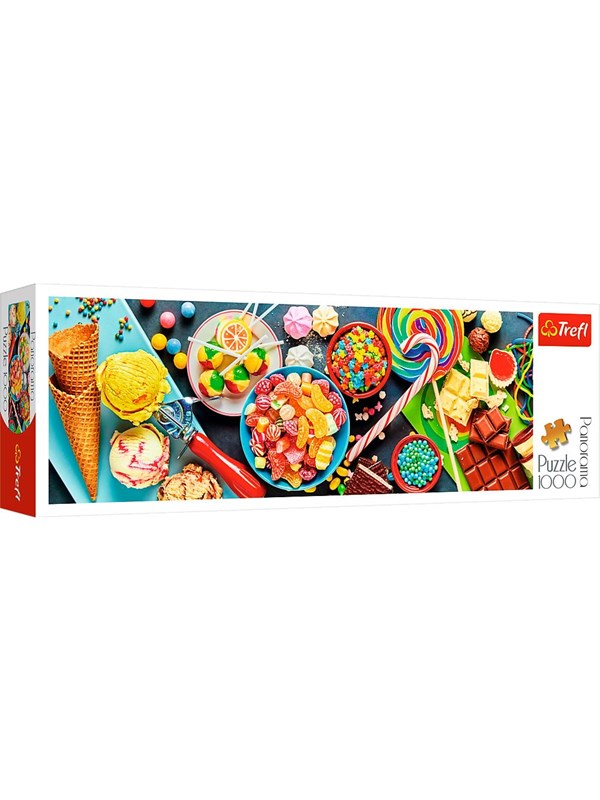Trefl Puzzle - Panorama - Sweet delights (1000 pieces) Vloer