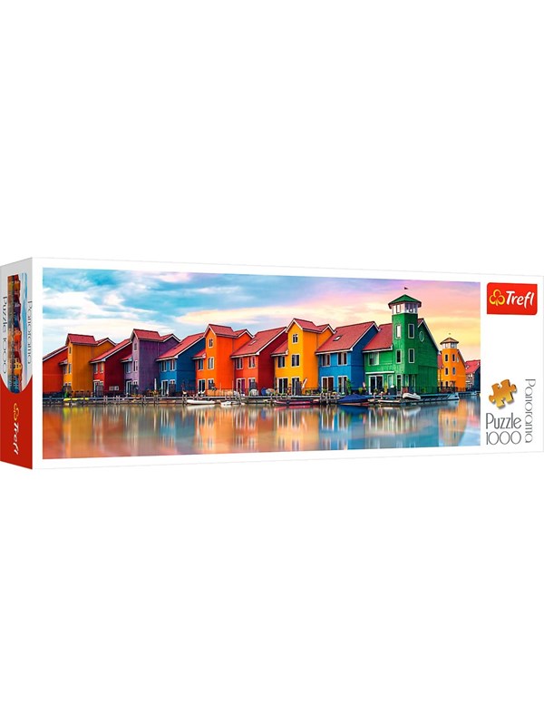 Trefl Puzzle - Panorama - Groningen Netherlands (1000 pieces) Vloer