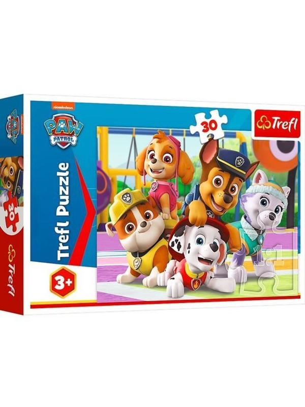Trefl Puzzle - PAW Patrol - Paw Patrol always on time (30 pieces) Vloer