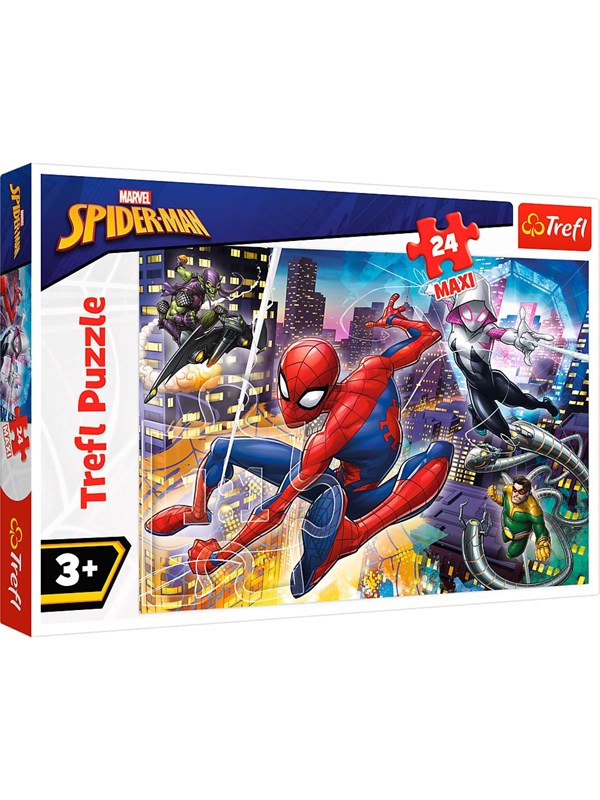 Trefl Puzzle - Spider-man - Fearless Spider-Man (24 Maxi pieces) Vloer