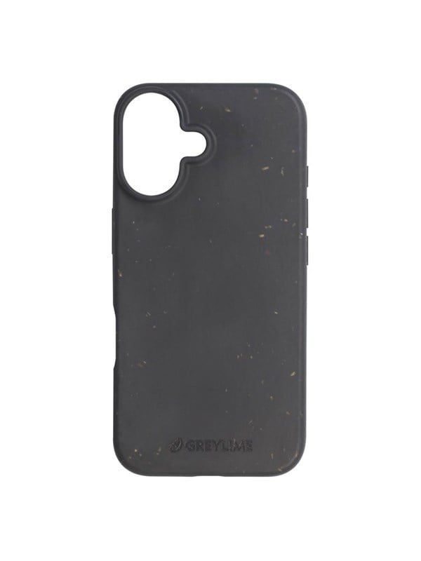 GreyLime iPhone 16 Biodegradable Cover Black