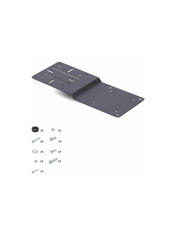 StarTech.com VESA Mounting Bracket for NUC/Thin Clients/Docking Stations mounting component - for thin client - black - Max - recommended for