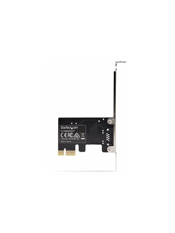 StarTech.com 1-Port Gigabit PCIe Network Adapter Card TAA Compliant - network adapter - PCIe - Gigabit Ethernet x 1 - TAA Compliant