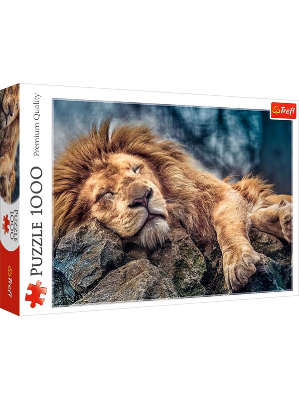 Trefl Puzzle - Sleeping lion (1000 pieces) Vloer