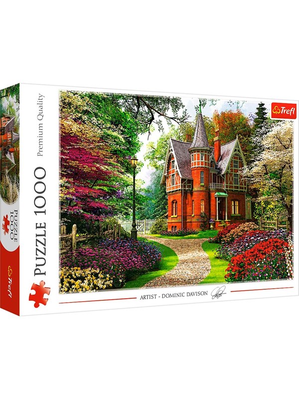 Trefl puzzel - 1000 stukjes - Victorian cottage legpuzzel karton.