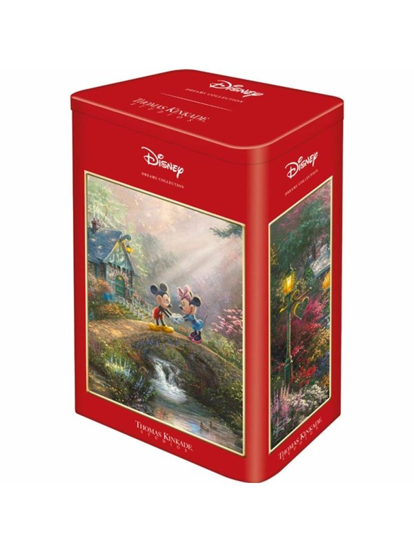Schmidt Puzzle Tin - Thomas Kinkade: Disney - Mickey & Minnie (500 Pieces) Vloer