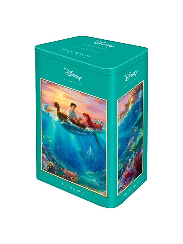 Schmidt Puzzle Tin - Thomas Kinkade: Disney - Arielle (500 Pieces) Vloer
