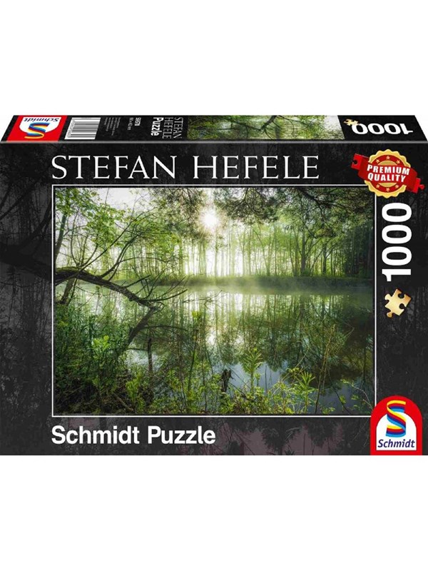 Schmidt Puzzle - Stefan Hefele: Homeland jungle (1000 pieces) Vloer