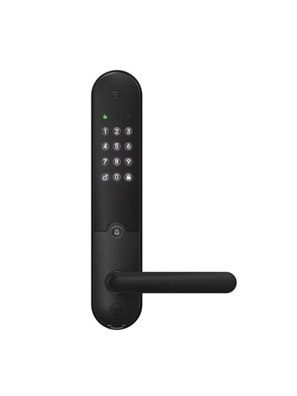 Yale DOORMAN L3S Flex - Skandivanisk Version - Black - Without Connect Wi-Fi Bridge