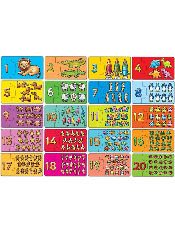 Orchard Match & Count - Puzzle set Vloer