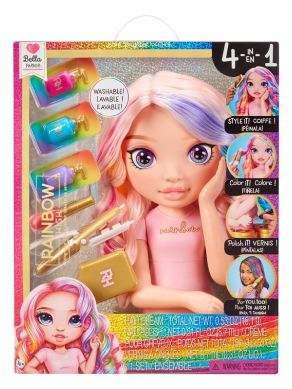 RAINBOW HIGH Styling head make-up pop