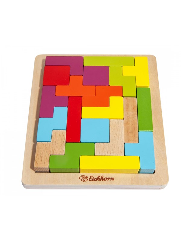 Eichhorn Wooden Shape Game Hout