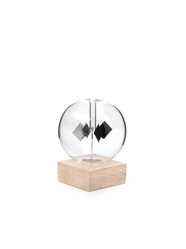 Kikkerland Radiometer op zonne-energie – Woonaccessoires - Cadeau