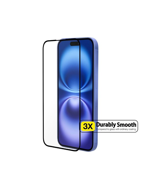 Just Mobile Xkin glass screen protector for iPhone 16