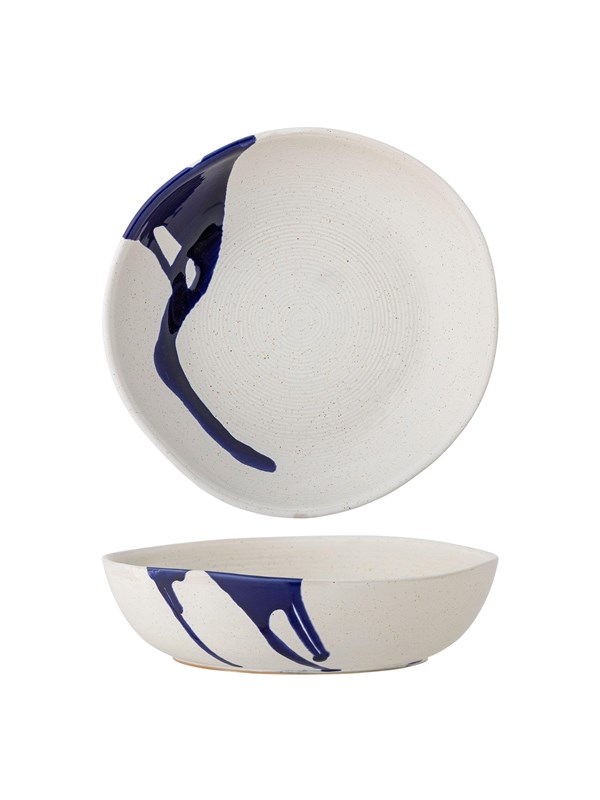 Bloomingville - Okayama Bowl - Blue - Stoneware