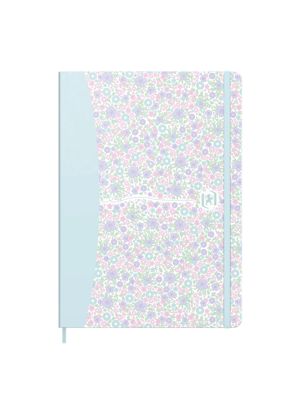 Oxford Floral A5 Hardback Cover Casebound Journal Notebook Ruled 160 Pages 4 Assorted Floral Designs SCRIBZEE Compatible