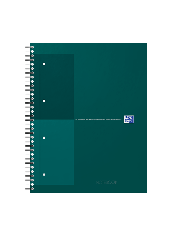 Oxford International A4+ Hardback Twin-wire Notebook Narrow Ruled 160 Pages SCRIBZEE Compatible 30th Anniversary Edition Assorted Colours