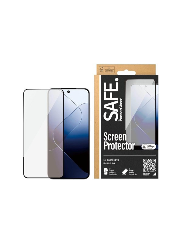 SAFE by PanzerGlass Screen Protector Xiaomi 14 | 13 | Ultra-Wide Fit