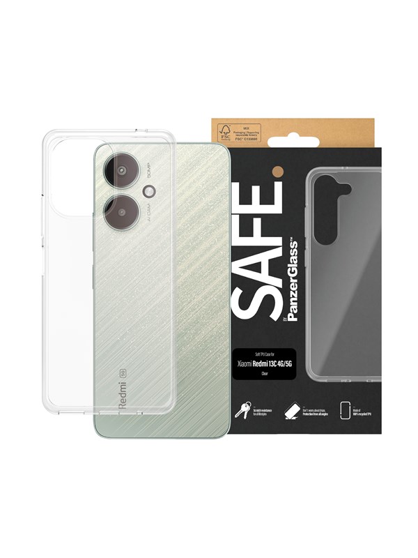 SAFE by PanzerGlass TPU Case for Xiaomi Redmi 13C