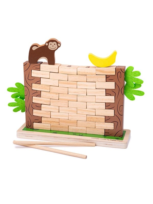 Bigjigs Wooden Children's Game Jungle Crash