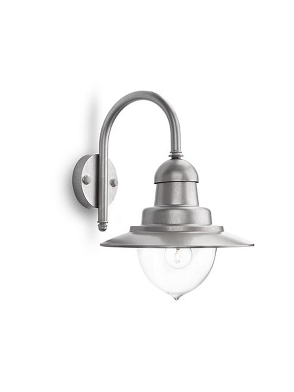 Philips Raindrop wall lantern iron 1x60W 230V