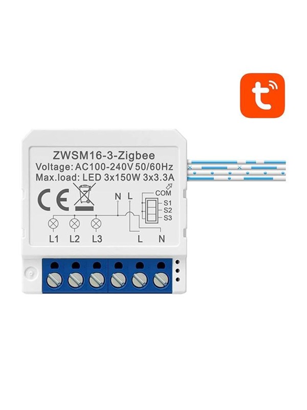Avatto Zigbee-Schakelaar Voor Tuya-Systeem Draadloze Schakelaar