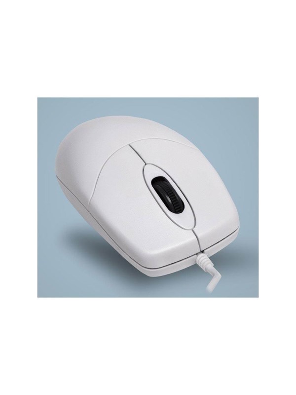 Cherry Active Key AK-PMJ1 - mouse - USB 2.0 - white - Muis - Optisch - 2 knoppen - Wit